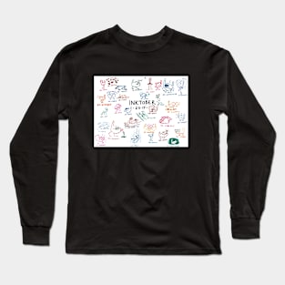 Inktober 2017 Long Sleeve T-Shirt